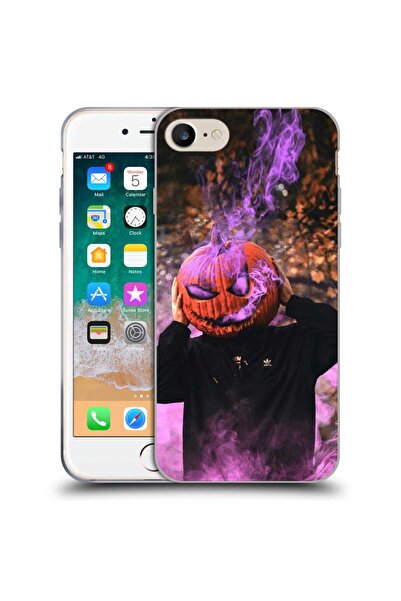 OEM Калъф, съвместим с Apple iPhone 7, iPhone 8, iPhone SE 2020 Модел, Лилав ...