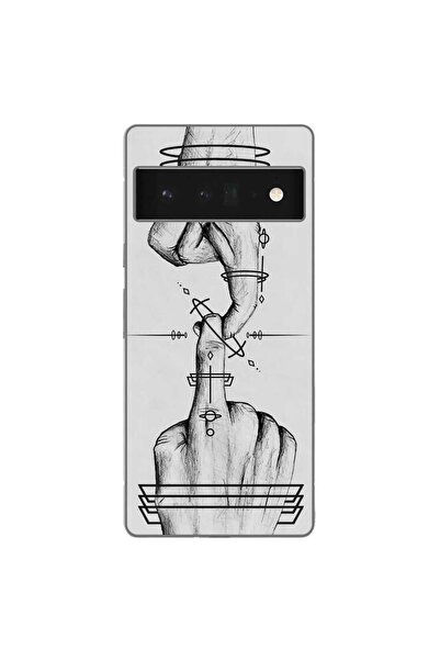 OEM Θήκη συμβατή με Google Pixel 6 Pro Σιλικόνης Gel TPU Μοντέλο Universe Touch
