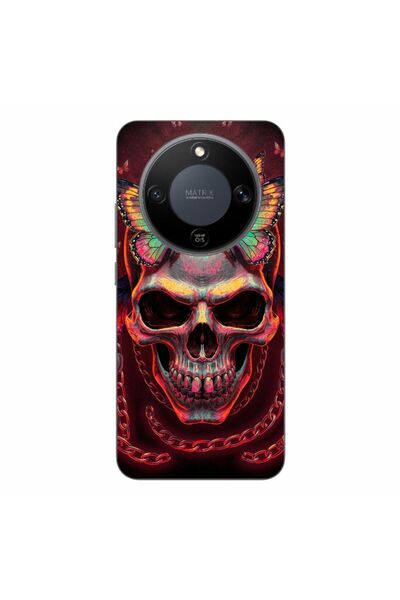 OEM Husa compatibila cu Honor Magic8 Lite Silicon Gel Tpu Model Holographic S...