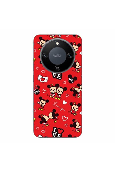 OEM Husa compatibila cu Honor Magic8 Lite Silicon Gel Tpu Model Mickey Love P...