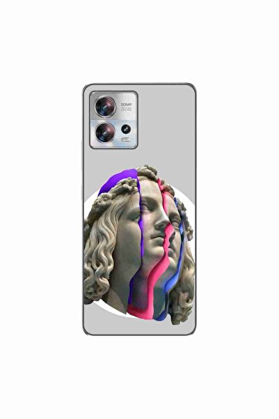 OEM Husa compatibila cu Motorola Edge 30 Fusion Silicon Gel Tpu Model Neon Ruins