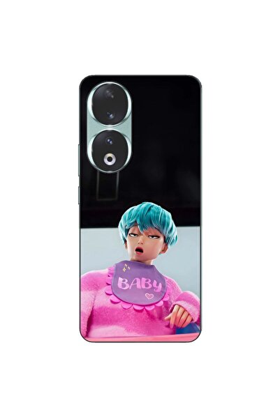 OEM Husa compatibila cu Honor 90 5G Silicon Gel Tpu Model KPop Demon Hunters ...