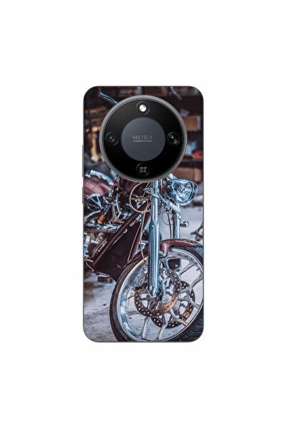 OEM Husa compatibila cu Honor Magic8 Lite Silicon Gel Tpu Model Harley Garage