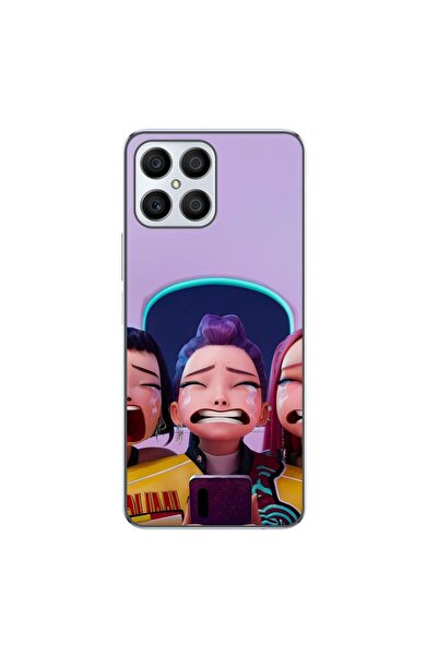 OEM Husa compatibila cu Honor X8 4G Silicon Gel Tpu Model KPop Demon Hunters ...