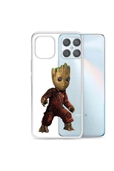 OEM Husa compatibila cu Honor X8 Silicon Transparenta Model Groot