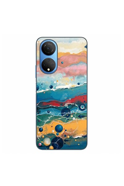 OEM Θήκη συμβατή με Honor X7 από σιλικόνη gel TPU με ζωγραφισμένο σχέδιο υδάτ...