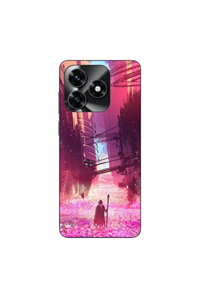 OEM Husa compatibila cu Honor X5c Plus Silicon Gel Tpu Model Fantasy Wizard