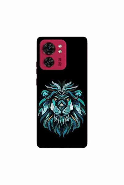 OEM Husa compatibila cu Motorola Edge 40 Silicon Gel Tpu Model Abstract Lion