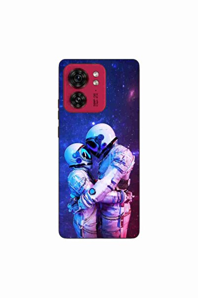 OEM Case compatible with Motorola Edge 40 Silicone Gel Tpu Model Astronauts C...