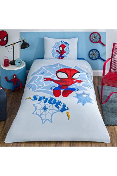 Özdilek Dsny Ranforce Tk. Bedding Set Spidey Amazing Gray