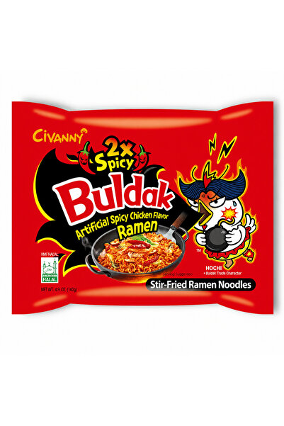 Buldak 2x Spicy Hot Chicken Flavor 140gr