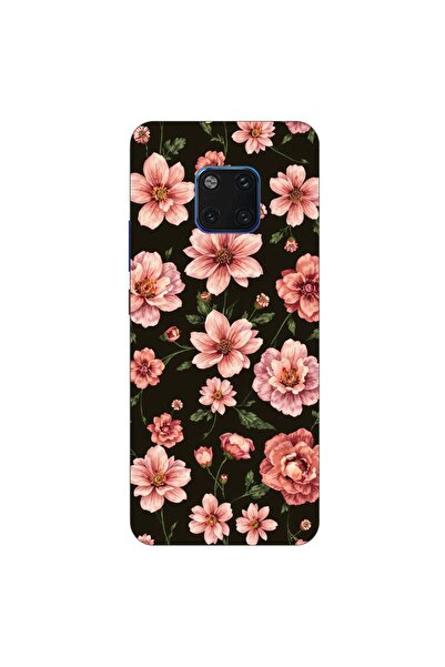 OEM Θήκη συμβατή με Huawei Mate 20 Pro από σιλικόνη gel TPU με σχέδιο ροζ ανο...