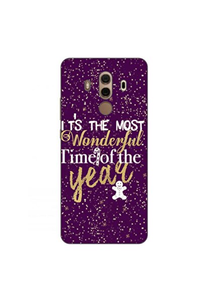 OEM Калъф, съвместим с Huawei Mate 10 Pro, силиконов гел TPU, коледен десен, ...