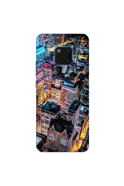 OEM Husa compatibila cu Huawei Mate 20 Pro Silicon Gel Tpu Model Night City