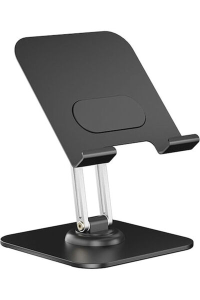 POWERTECH Αναδιπλούμενη Επιτραπέζια Βάση Tablet Μαύρη