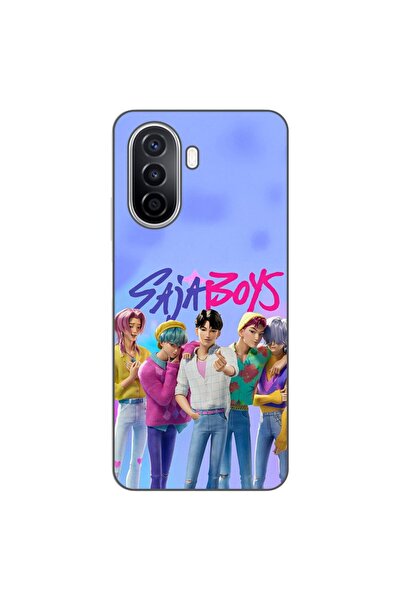 OEM Husa compatibila cu Huawei Nova Y70 Silicon Gel Tpu Model KPop Demon Hunt...