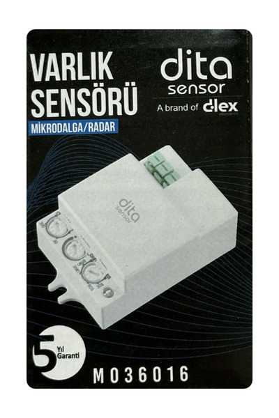 DİTA SENSÖR Dita MO36016 Mikrodalga / Radar Asma Tavan içi 360° Varlık Sensörü
