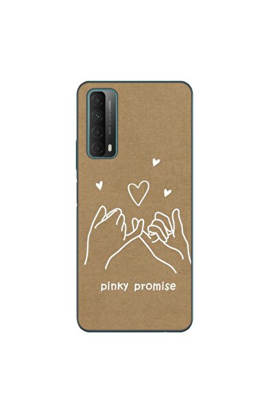 OEM Husa compatibila cu Huawei P Smart 2021 Silicon Gel Tpu Model BFF Pinky P...