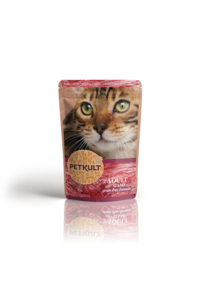 PetKult Wet cat food with game 100 g