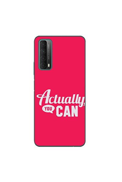 OEM Husa compatibila cu Huawei P Smart 2021 Silicon Gel Tpu Model Mesaj Actua...