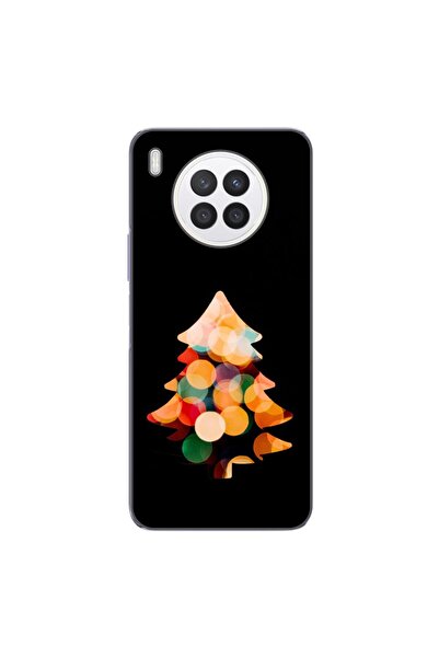 OEM Husa compatibila cu Huawei Nova 8i Silicon Gel Tpu Model Craciun Brad Fun...