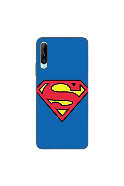 OEM Калъф, съвместим с Huawei P Smart Pro, силиконов гел TPU, модел Супермен