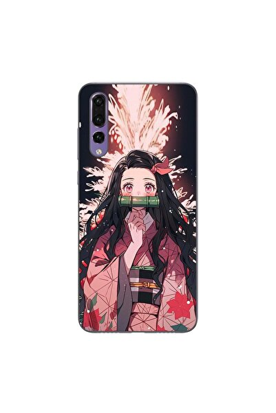 OEM Husa compatibila cu Huawei P20 Pro Silicon Gel Tpu Model Demon Slayer Nezuko