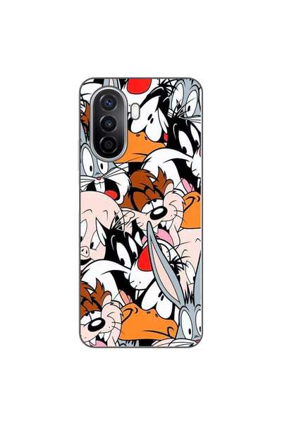OEM Husa compatibila cu Huawei Nova Y70 Silicon Gel Tpu Model Looney Tunes