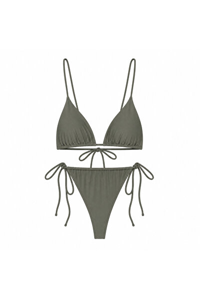Pierre Cardin String Triangle Bikini Set