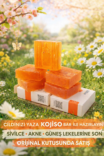 KOJİK ASİT BAR SABUNU 2 ADET LEKE KARŞITI
