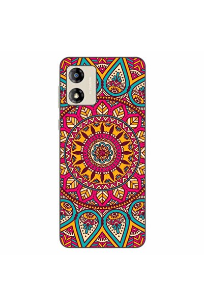 OEM Husa compatibila cu Motorola Moto E13 Silicon Gel Tpu Model Vibrant Mandala