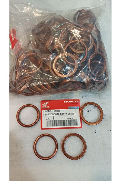 İtimat 2ad.Honda CG125 TİTAN/CBF150 Eksoz contası bakır 0EM kalite