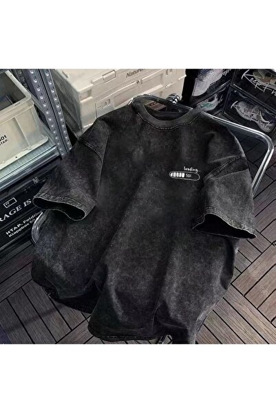 bellanova Unisex Oversize Printed T-Shirt Streetwear Comfortable Fit Daily Pr...