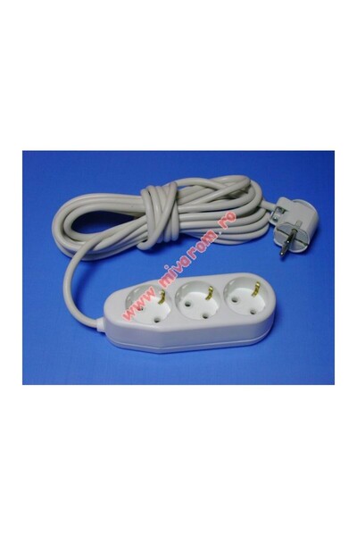 ALIEN Prelungitor ceramic cu 3 prize 7 m