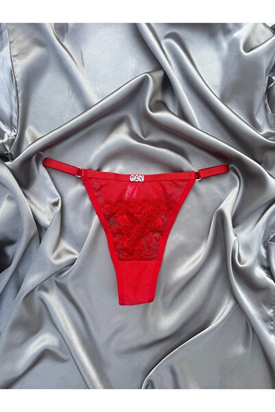 STARSACHS Kişiye Özel Star Dantel Model Nude Tanga Külot