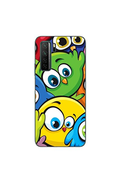 OEM Husa compatibila cu Huawei P40 Lite 5G Silicon Gel Tpu Model Bufnite Colo...