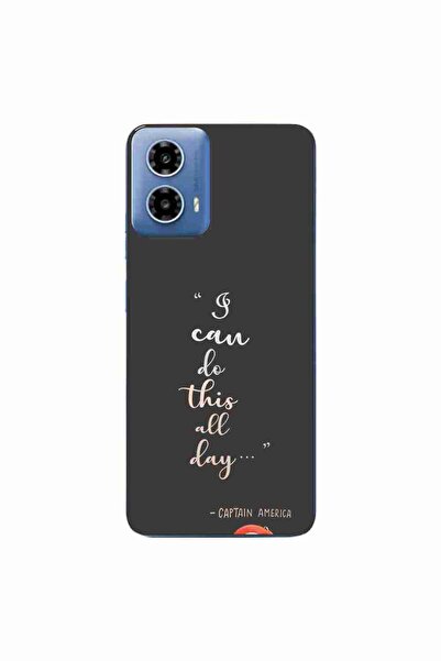 OEM Husa compatibila cu Motorola Moto G34 Silicon Gel Tpu Model Mesaj I Can D...