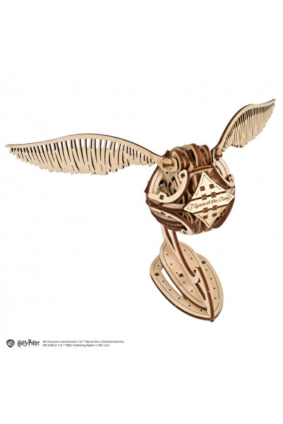 Ugears 3D Puzzle, Golden Snitch, Ugears, wood, 120 pieces