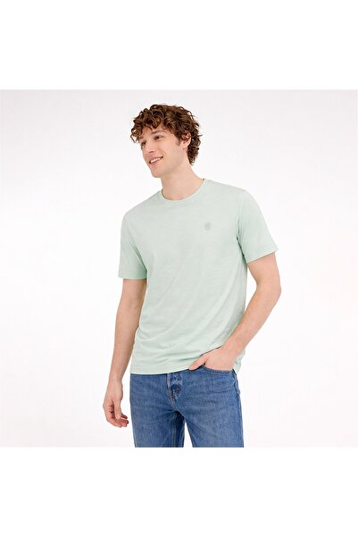 lumberjack MB CT102 C NK T-SH 6FX Ανδρικό T-Shirt Πράσινο Μέντα A102203856