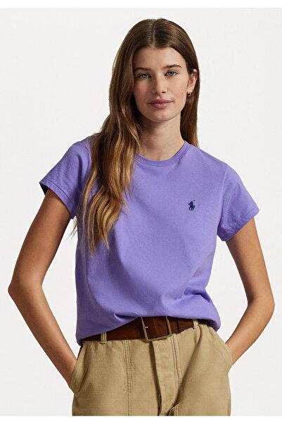 Ralph Lauren Black Label Klasik Kesim Pamuklu Jersey Bisiklet Yaka Tişört