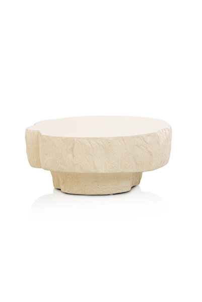 Midas Furniture طاولة مركزية من الألياف الزجاجية والخرسانة الليفية مقاس 90×90...