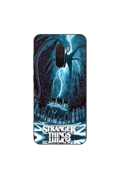 OEM Husa compatibila cu Xiaomi Pocophone F1 Silicon Gel Tpu Model Stranger Th...