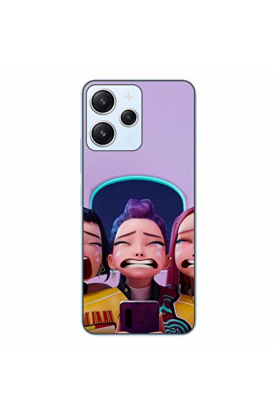 OEM Case compatible with Xiaomi Redmi 12 4G Silicon Gel Tpu Model KPop Demon ...