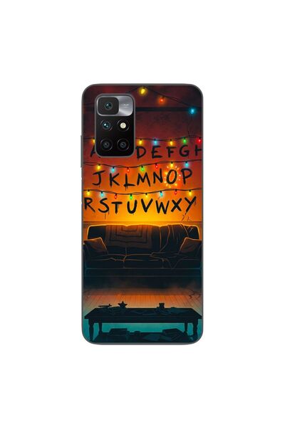 OEM Θήκη συμβατή με Xiaomi Redmi 10, από σιλικόνη TPU, με σχέδιο Stranger Thi...