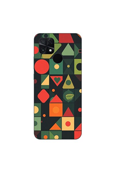 OEM Husa compatibila cu Xiaomi Poco C40 Silicon Gel Tpu Model Retro Shapes