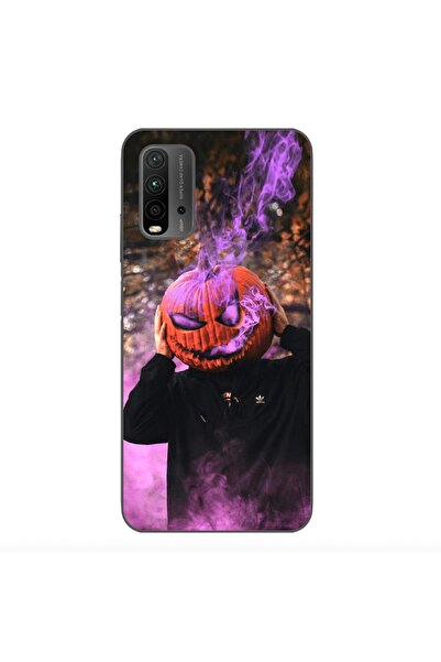OEM Husa compatibila cu Xiaomi Redmi 9T Silicon Gel Tpu Model Halloween Cap D...