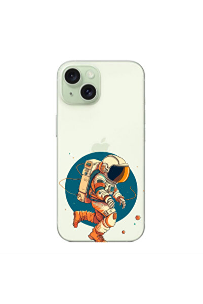 Other Apple iPhone 15 Plus Run Space Transparent Silicone TPU Θήκη