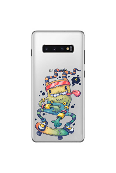 Other Samsung S10 Plus Dangerous task Transparent Silicone TPU Θήκη
