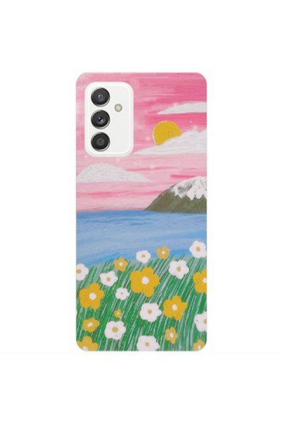 Other Samsung M23 Sun and Flowers Transparent Silicone TPU Θήκη