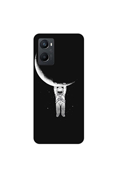 Other Oppo A 96 Swinging on the moon Transparent Silicone TPU Θήκη